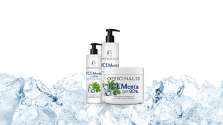 Effetto Ghiaccio Naturale: Ice Menta Gel 90% aiuta muscoli, vene e gambe pesanti