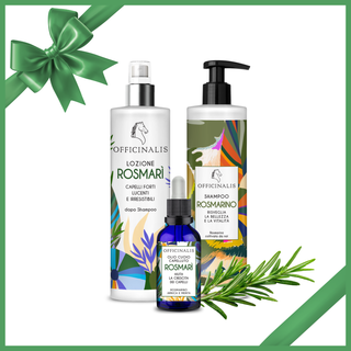 Gift Box Rosmarì - Lozione, Shampoo e Olio cuoio