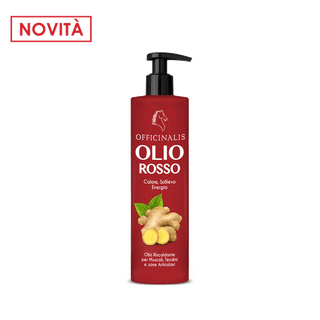 OLIO ROSSO - Nuovo Olio Massaggi Riscaldante