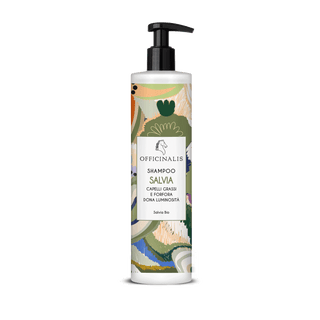 SHAMPOO SALVIA - Purificante e riequilibrante per capelli grassi